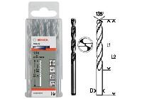3mm Bộ mũi khoan sắt 10 mũi HSS-G Bocsh 2608595055